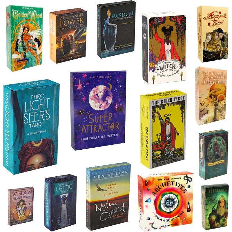 Deck Tarot Card Oracle Board Game Party Witch Wisdom Rider Spirit Celtic Prince