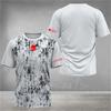 Модная мужская рубашка с принтом 3D Tie-Dye, забавный рисунок черепа, свободная футболка, летние спортивные топы с коротким рукавом и круглым вырезом