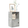 VidaXL Bookcase Concrete Grey 31x24x52 Cm Engineered Wood, Bookshelf, Storage Rack, Book Holder, 860322
