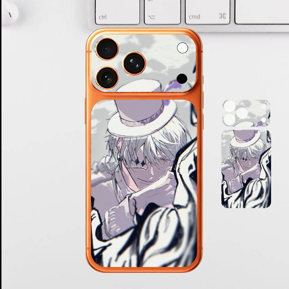 Н-Николай Гоголь Bungou Plain Наклейка-Скин для iPhone17 Pro Max Задняя Пленка Чехол Обложка Защита от царапин Прочная Наклейка