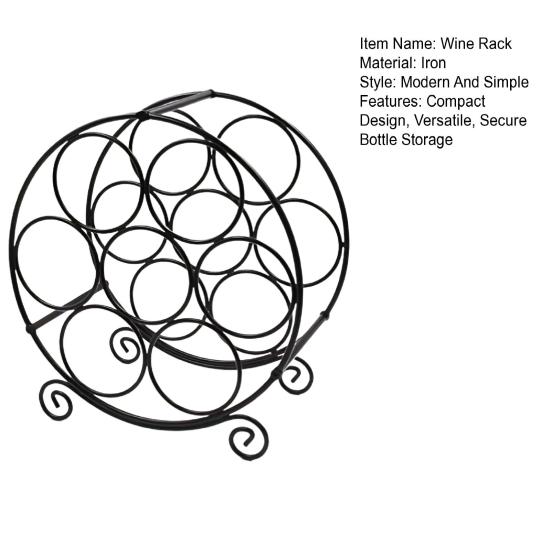 Винная стойка держатель для столешницы для хранения красного и белого цветов отдельно стоящая металлическая современная столешница