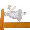 Bell Crystal Wind Chime Decoration Transparent/Colorful Home Crystal Decoration  Room