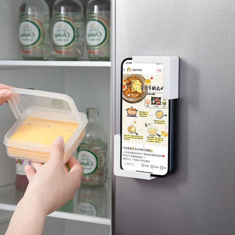 Многофункциональный настенный держатель для телефона, планшета, подставка для зарядки, держатель для очков, для кухни, кровати, офиса, гостиной