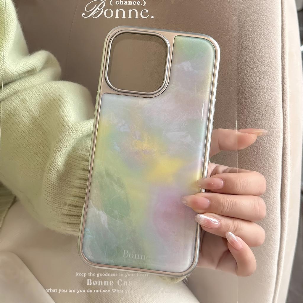 Свежий мраморный узор Подходит для 16 Apple 15pro Max Чехол для мобильного телефона Iphone 14 Капля клея 13 Премиум 15