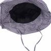 Casual Plaid Sun Hats Summer Fisherman Hat Fashion Drawstring Bucket Hats  Outdoor
