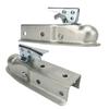 Trailer Tongue Coupler 2in Ball Head 63mm Channel Width 3500lbs Load Capacity Rust Proof for Caravan RV
