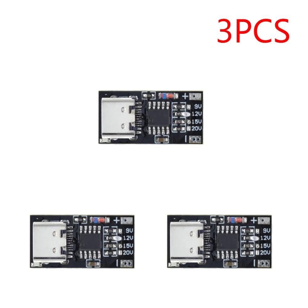 1-6 шт. PD/QC/AFC Type-C плата-обманка USB повышающий модуль PPS/QC4 + FCP AFC Type-C триггерный опросный детектор мощность быстрая зарядка