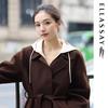 ELLASSAY Женское двустороннее пальто из чистой шерсти EWB334D02400