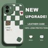 Чехол для телефона из искусственной кожи с мультяшным медведем для iPhone 15 14 13 12 Pro Max Samsung Galaxy S23 Ultra S20 FE A52 Redmi Xiaomi POCO Мягкая задняя крышка