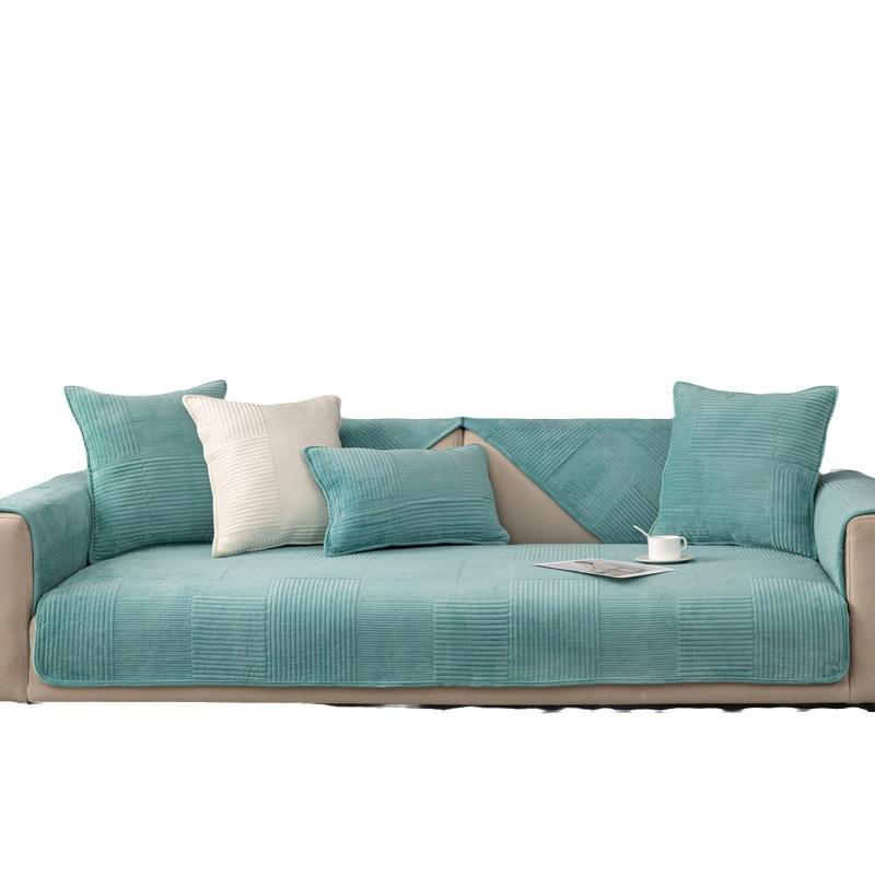 Нордический Инс Молочно-белый Модный Диванная Подушка Нескользящий Чехол для Дивана Чехол Чехол Осень и Зима Четыре Сезона Комбинация Диванная Подушка