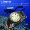 50M Underwater Diving Compass Luminous Dive Wrist Compass Waterproof Navigation Tool for Diving