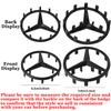 Hot Car Sticker Car Steering Wheel Badge Replacement Sticker for Mercedes Benz AMG A B R G Class GLK GLA CLA GLB GLC E200 V177 W