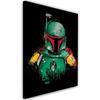 Печать на холсте Охотник за головами из Звездных войн Боба Фетт