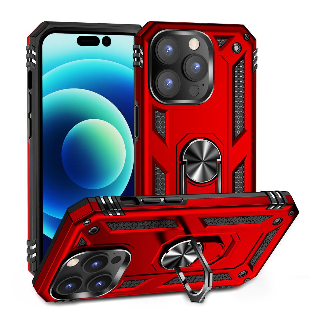 Magnetic Car Ring Holder Phone Cover For iPhone 14 13 12 11 Pro Max 13 12 Mini 14 Max Case For iPhone XR X XS Max 7 8 Plus Funda