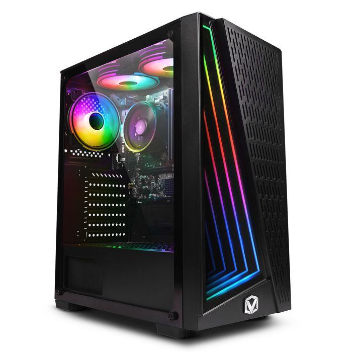 Vibox VI-135 PC Геймерский • AMD Ryzen 3 3200G 4,0 ГГц • Radeon Vega 8 • 8 ГБ ОЗУ • 480 ГБ SSD • ОС Linux • WiFi