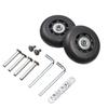 Замена DIY Замена колес Запчасти для чемодана Оси Роликовый комплект для ремонта колес Дорожные колеса для багажа
