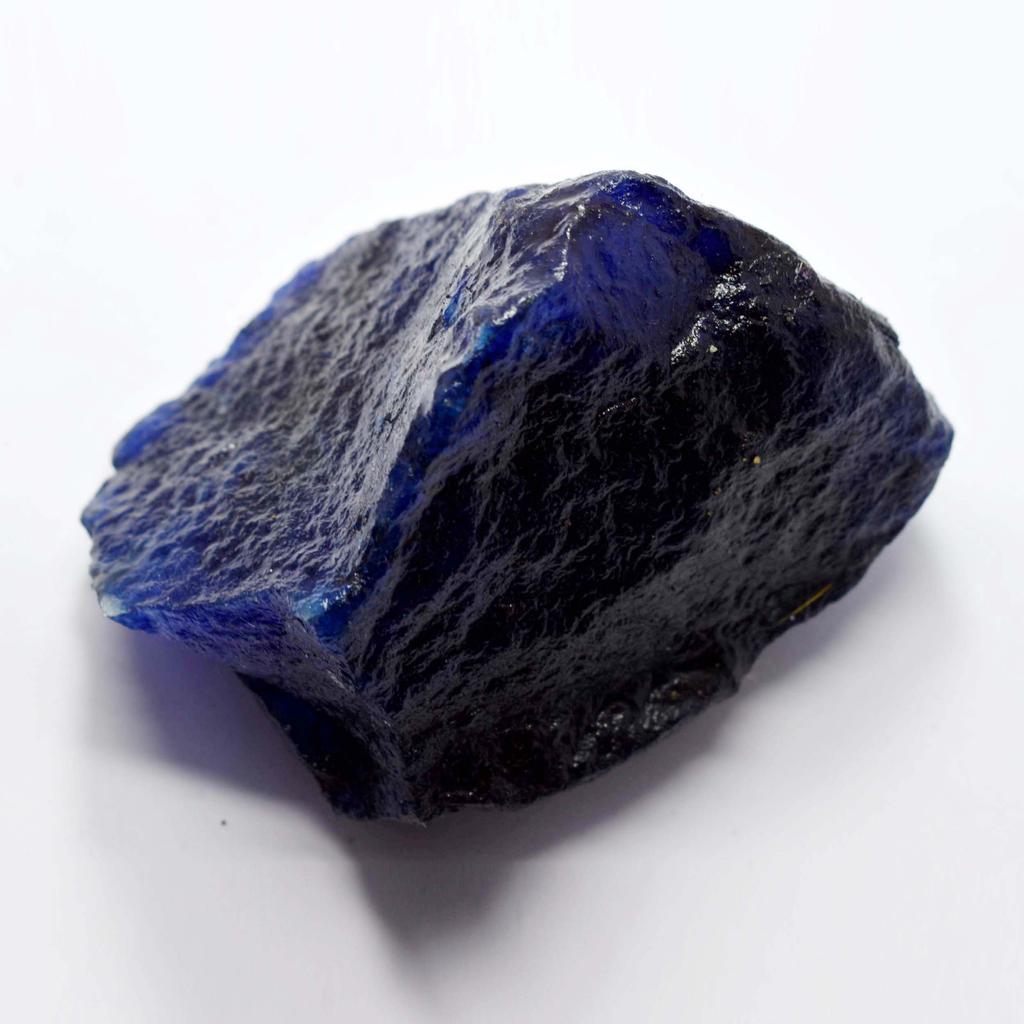 Extremely Rare 195 Ct Natural Sapphire Blue Rough Uncut Huge Gemstone