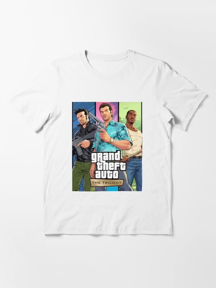 Grand Theft Auto T Shirt GTA Game Newest Tshirt San Andreas Grand Theft Auto 5 Trilogy Online Mods Vice City V Liberty City Unisex