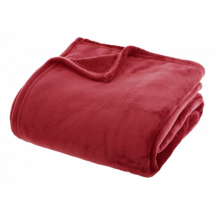 Flannel Blanket 180 X 230 Cm Atmosphera - Red