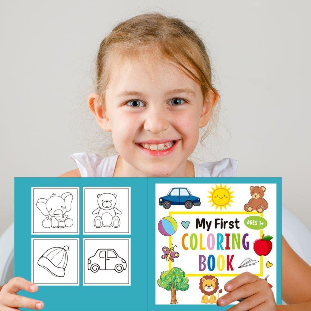 30 листов/книга пазл каракули книга рисованные граффити живопись книга Монтессори игрушки для рисования подарок