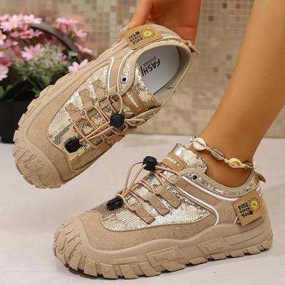 Модные женские кроссовки Весна и Осень 2025 Новые Удобные Дышащие Кроссовки для Бега Женские Роскошные с Круглым Носком Вулканизированная Обувь Женская