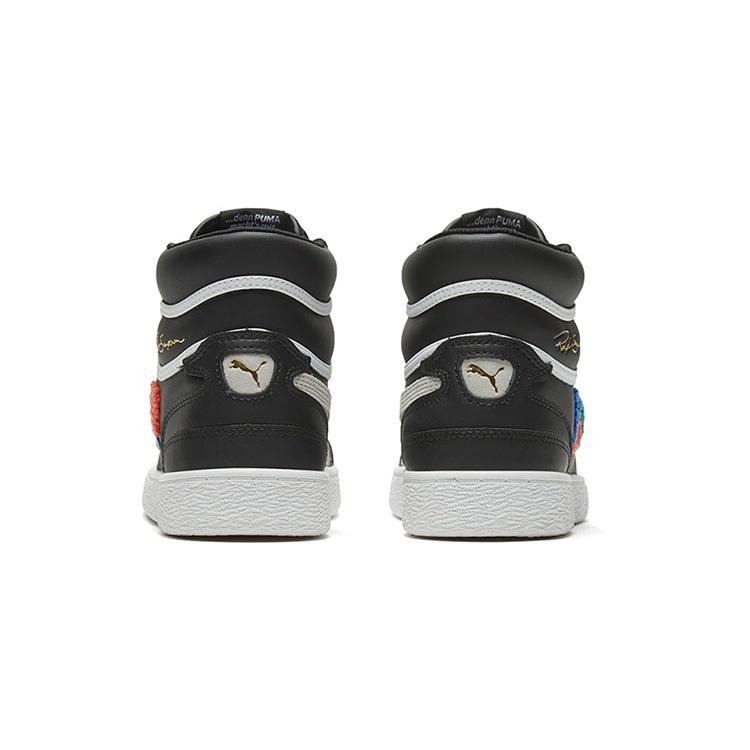 PUMA Ralph Sampson Mid 'Badges - Black Grey' Men's 371769-02