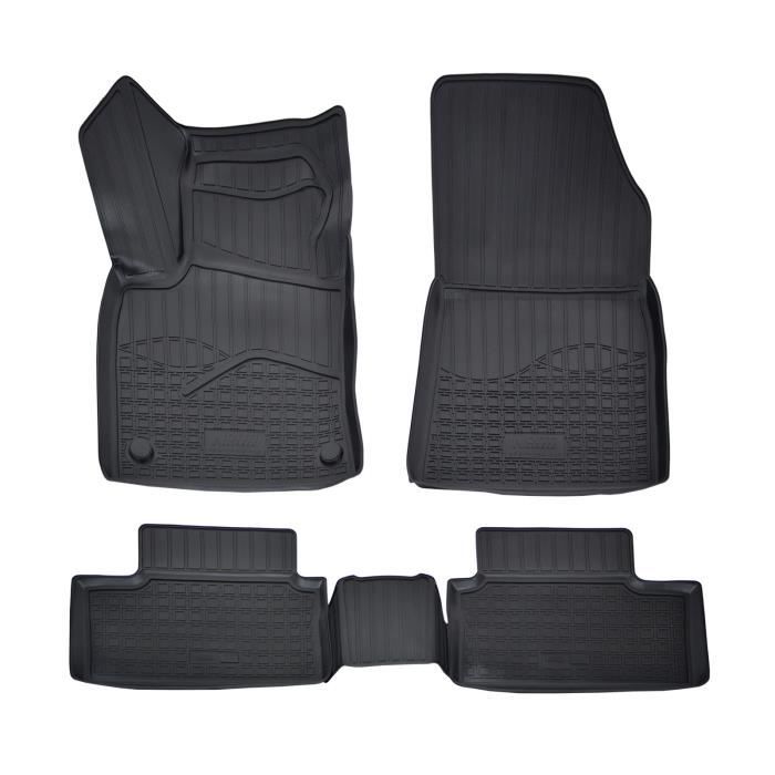 Tapis De Sol En Caoutchouc TPE - NORM Liners - Renault Clio 5 - Antidérapant - Résistant - Facile À Nettoyer