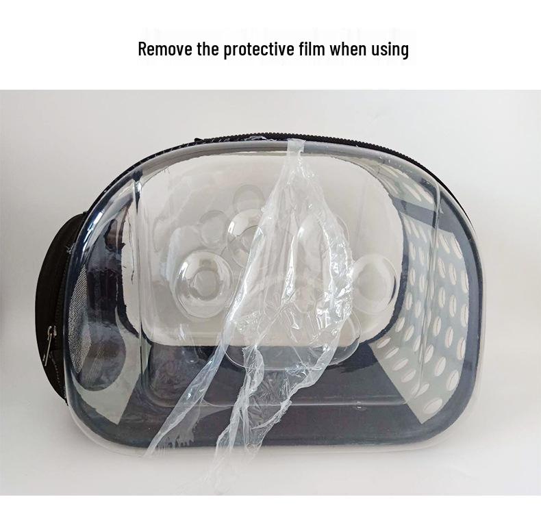 Large Capacity Breathable Foldable Pet Carrier Backpack for Dogs and Cats