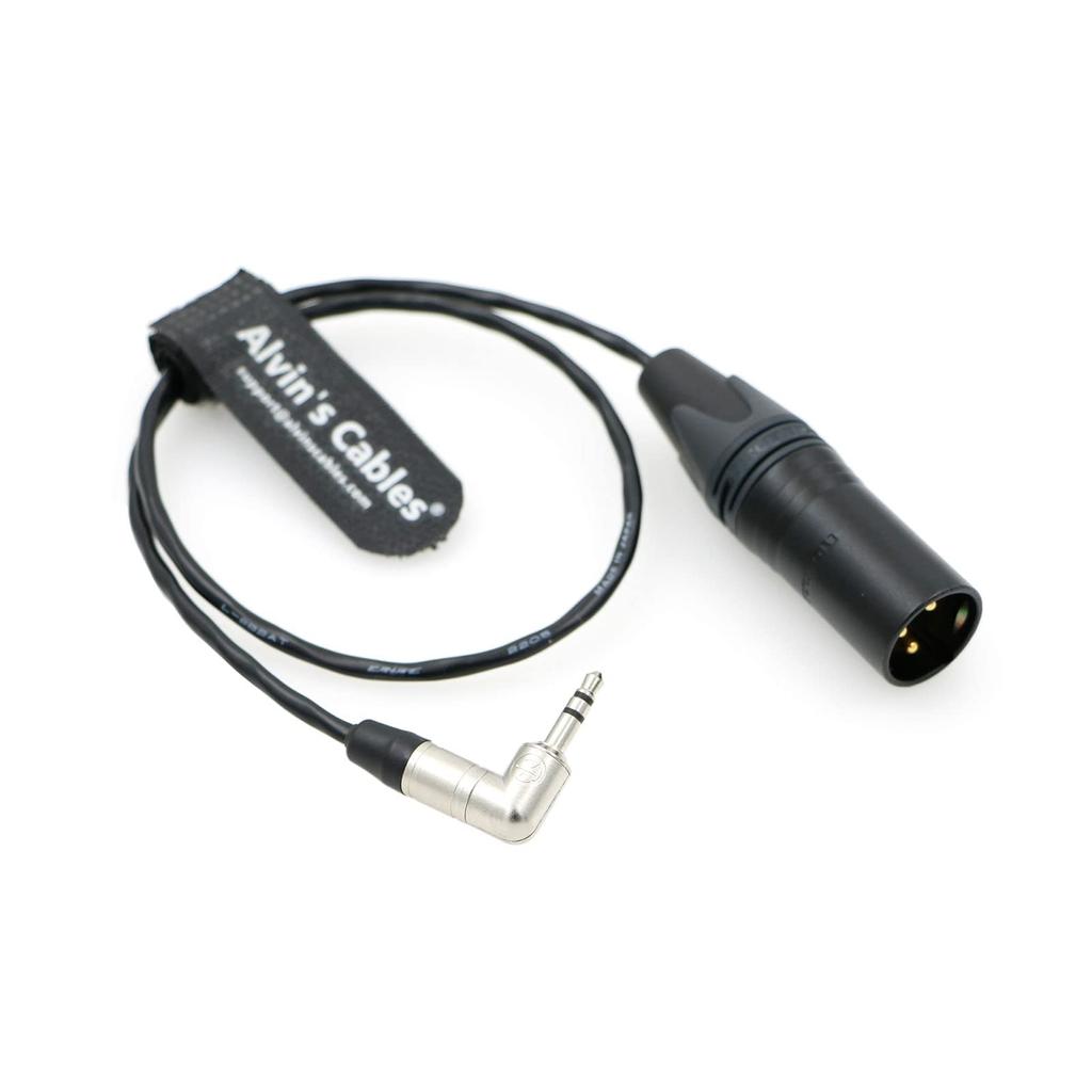 Cables Timecode Cable for Sony FS7 FS5 for Canon C100 Camera from Tentacle Sync TRS To XLR 3 Pin Male Connector Time Code Alvin's 3.5mm 45cm18inches