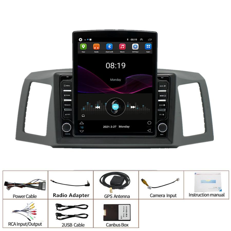 Android 11 Головное устройство для Jeep Grand Cherokee Модель A 2004-2007