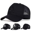 Men Hip Hop Baseball Cap Letter Embroidery Cotton Hat Fashion Summer Sun Hats Sport Breathable Mesh Caps Snapback Dad Hat Trucker Hat