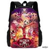 Адская гостиница Hazbin Hotel Простой рюкзак Студенческая школьная сумка Рюкзак для компьютера