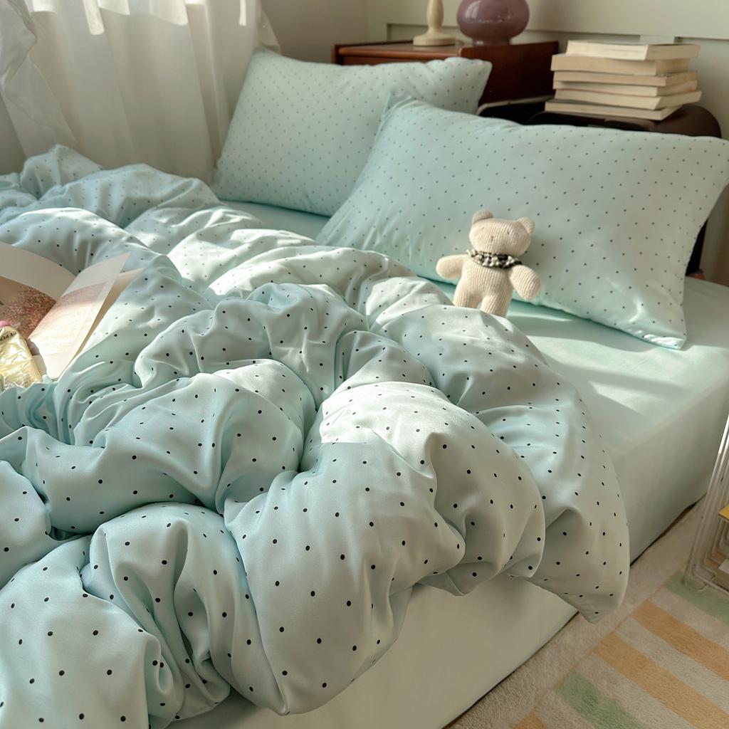 Washed Ice Silk In Summer, Single Quilt Cover, Silky Smooth And Cool In Summer, Student Dormitory 3