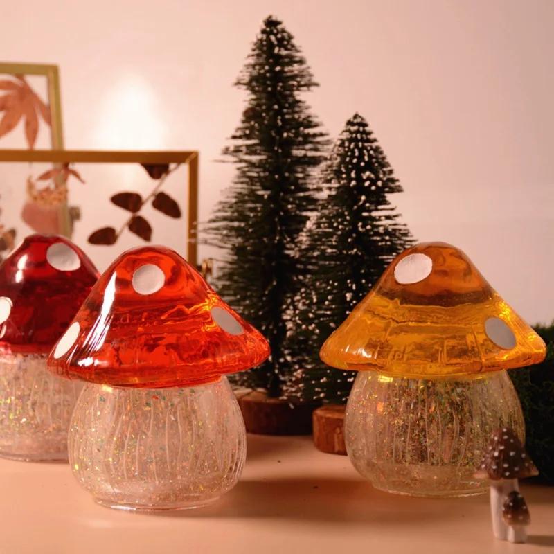 DIY эпоксидная смола кристаллическая форма ящик для хранения грибов декоративная шкатулка для драгоценностей зеркало силиконовая форма