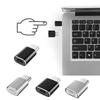 Необнаруживаемый USB-C джигглер мыши с кнопкой переключения, автоматический шейкер мыши, 3 режима дрожания, без драйверов, Plug & Play, аксессуары для ПК