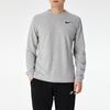 Nike Толстовка Dri-Fit Solid Crew Neck для мужчин, серая CU6796-063