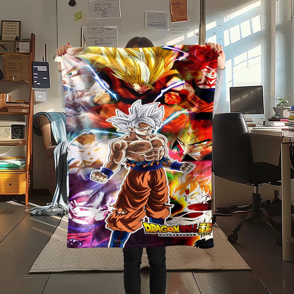 1 шт. Фланелевое одеяло с мультяшным принтом, Высококачественное, Удобное для всех сезонов, Домашний декор, Тепло и комфорт, Идеально для рождественского подарка на день рождения