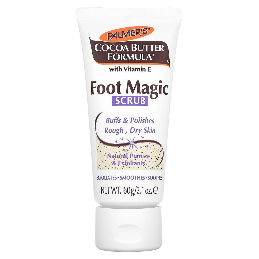 Palmer's Coconut Butter Formula®, with Vitamin E, Foot Magic Scrub, 60 G (2.1 Oz)