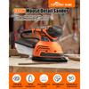 TS-SD2 Mouse Detail Sander With 12Pcs Sandpapers Drywall Sander Efficient Dust Collection System Power Tools 230W