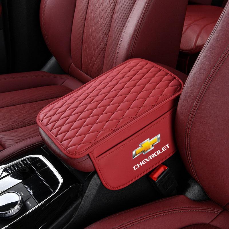 AABHM1 Car Center Console Cover with 2 Storage Bags Armrest Storage Box for Chevrolet Cruze Malibu Sail Spark Captiva Equinox Tracker