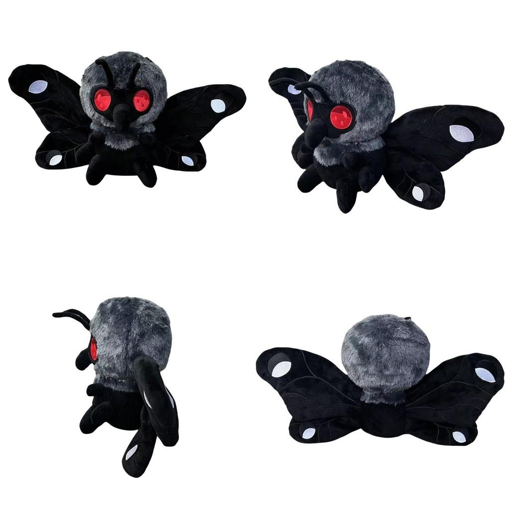 Creature Mothman Mystery Black Plush Toys Cartoon Anime Holiday Dolls Gifts