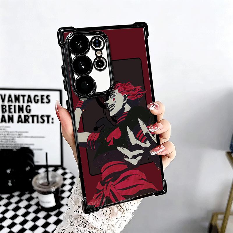 Чехол для телефона Hunter X-Hunters Hisoka Мягкий для Samsung Galaxy S26 Ultra S25 Edge S24 FE S23 Plus S22 S21 + S20 Покрытие Защита от падения Fu