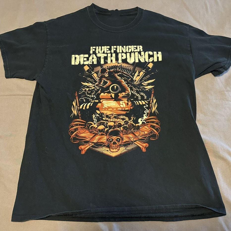 Новая футболка Five Finger Death Punch 2016 Подарок для фанатов Унисекс S-5XL Футболка SS483 Унисекс Футболка