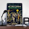 Vintage Horror Comic Tin Plaque Poster Customized Wall Art Retro Vintage Metal Signs for Man Cave Aesthetic Room Decor Men Home