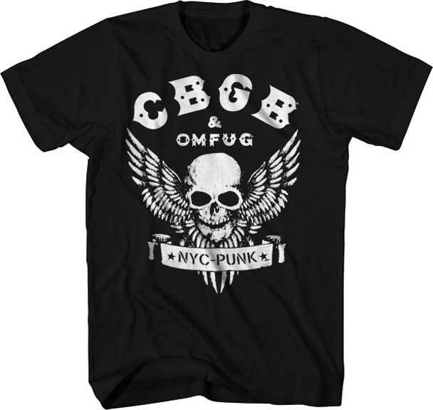 CBGB, Нью-Йорк Панк Совершенно новая Официально лицензированная футболка Унисекс Футболка