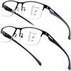 Photochromic Multifocal Reading Glasses with Both Near and Far Functions, Intelligent Zoom, and Anti Blue Light Glasses