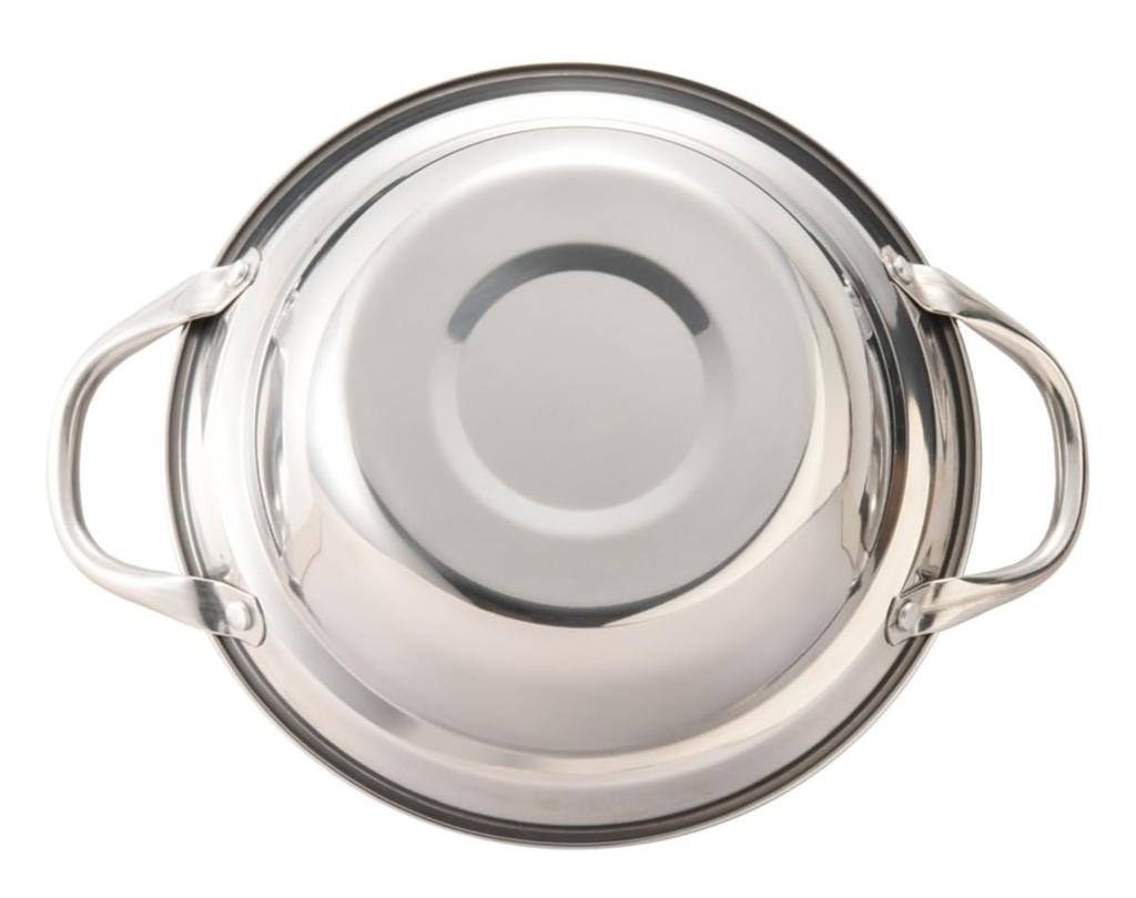 Hist Seiro Dedicated Pot, Induction Compatible, Stainless Steel, Steamer, Single-Person Cooking Pot, Boiling Pasta (Fits 21cm Seiro)