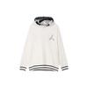 Jordan Biriktirilgan Logotip Harf Bosma Fleece Astarli Xudi Erkaklar Xudi Oq FD7403-133