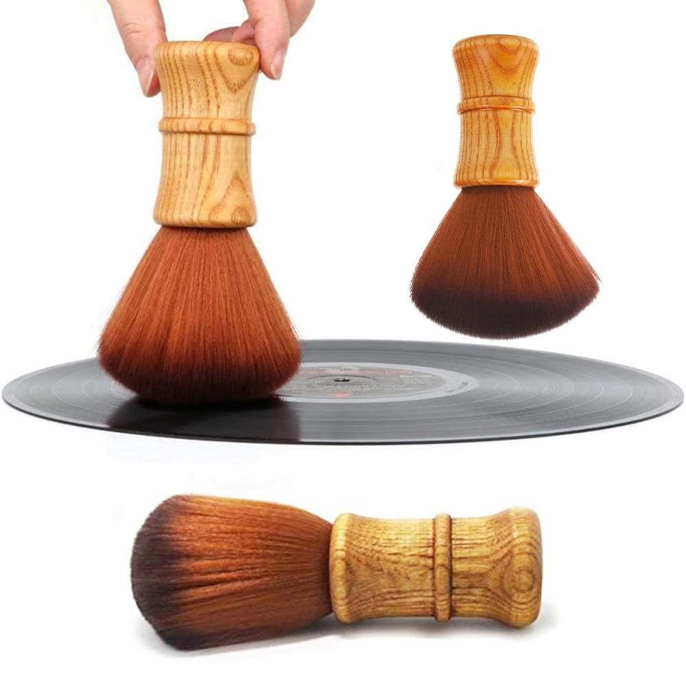Handle Soft Anti-static Stylus Dust Remover Turntable Brush LP Cleaning Tool Vinyl Record Cleaner