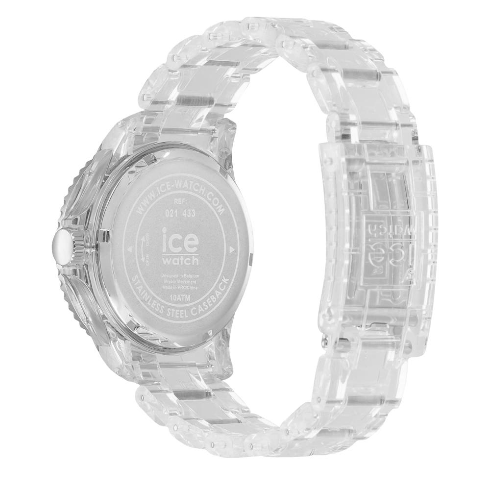 Авторизованный дистрибьютор [Ice watch] Мужские часы Ice watch 021433 Ice clear sunset [ICE clear sunset] Фиолетовый Зеленый Средний День Дата
